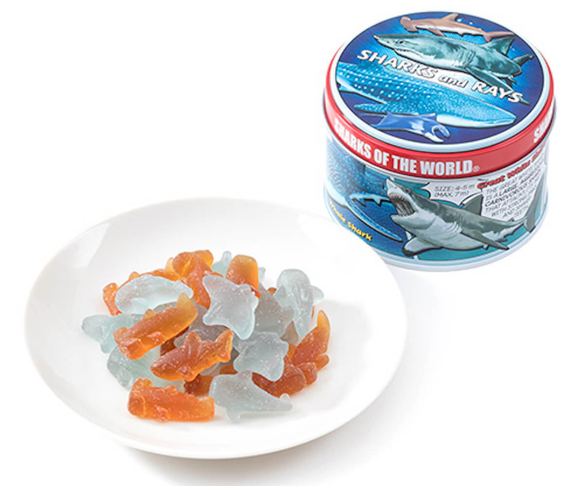 楽しくて美味しい。サメとエイを表現した「シャークスグミ」発売